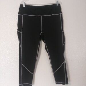 Kore women's 2XL black and white capri legging pants